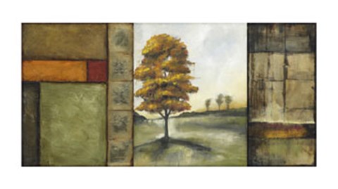 Framed Autumnal Impressions II (Le - signed and numbered) Print