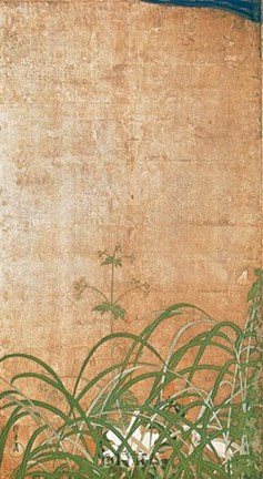 Framed Flowering Plants of Summer - Left Print