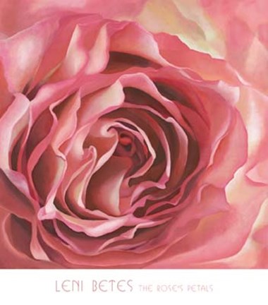 Framed Rose&#39;s Petals Print