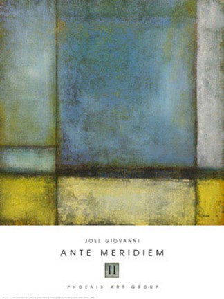 Framed Ante Meridiem II Print