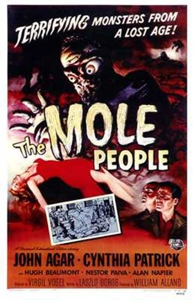 Framed Mole People Print
