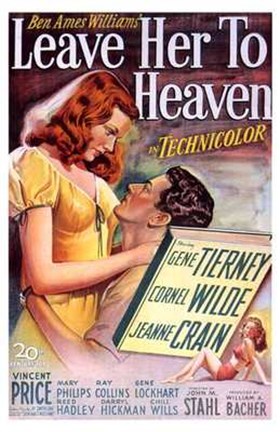 Framed Leave Her to Heaven Print