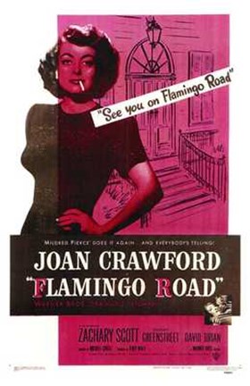 Framed Flamingo Road Print