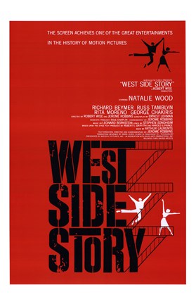 Framed West Side Story Natalie Wood Print