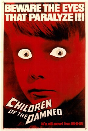 Framed Children of the Damned MGM Print