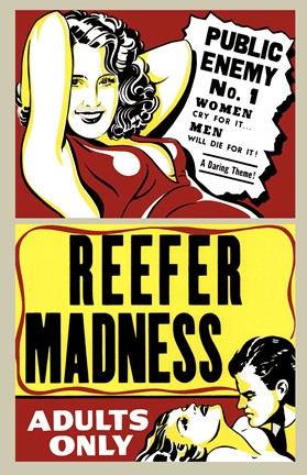 Framed Reefer Madness Print