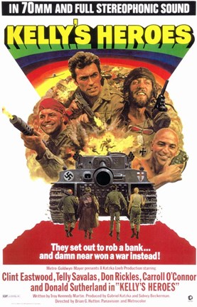 Framed Kelly&#39;s Heroes Print