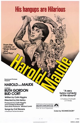 Framed Harold and Maude Print