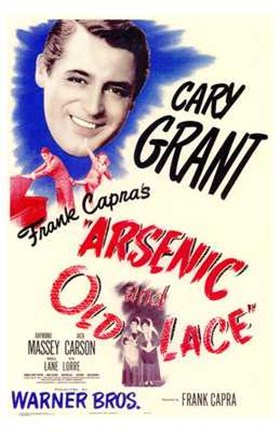 Framed Arsenic and Old Lace Print