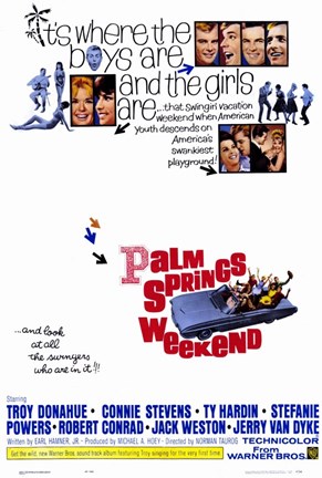 Framed Palm Springs Weekend Print