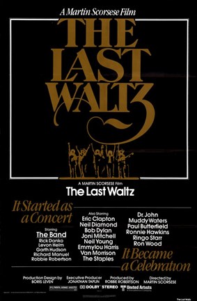 Framed Last Waltz By Martin Scorsese Print