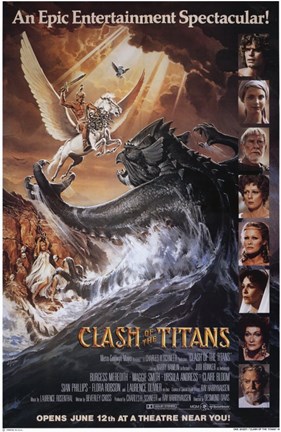 Framed Clash of the Titans, c.1981 - style A Print