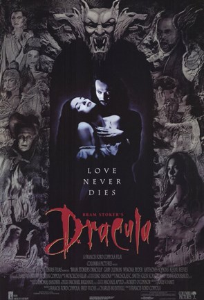 Framed Bram Stoker&#39;s Dracula Print