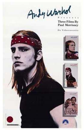 Framed Paul Morrissey Trilogy Print
