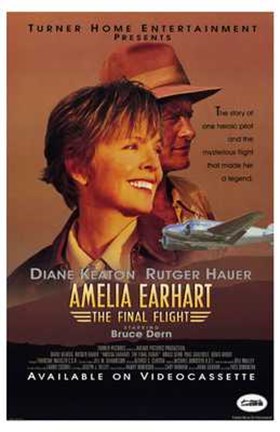 Framed Amelia Earhart: the Final Flight Print