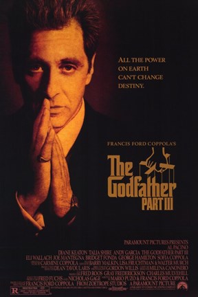 Framed Godfather  Part 3 Print