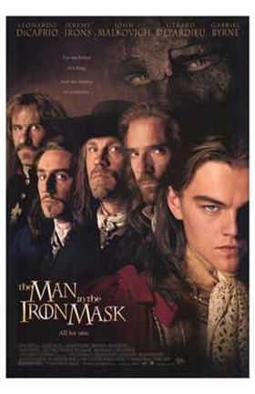Framed Man in the Iron Mask Print