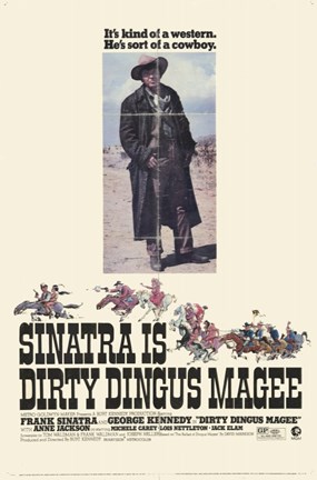 Framed Dirty Dingus Magee Print