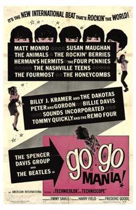Framed Go-Go Mania Print