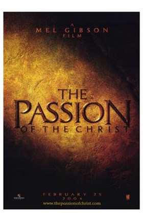 Framed Passion of the Christ Print