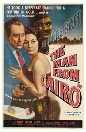 Framed Man from Cairo Print
