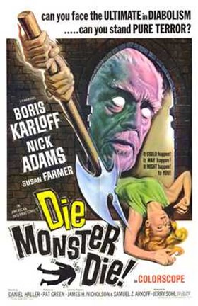 Framed Die  Monster  Die! Print