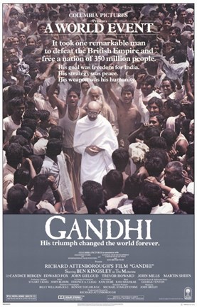 Framed Gandhi Print