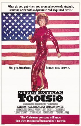 Framed Tootsie Movie Print
