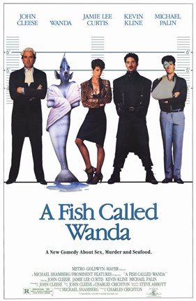 Framed Fish Called Wanda Print