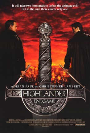 Framed Highlander: Endgame Print
