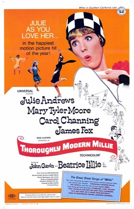 Framed Thoroughly Modern Millie (movie poster) Print