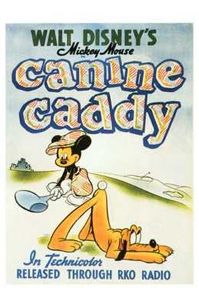 Framed Canine Caddy Print
