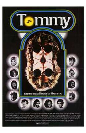 Framed Tommy (movie poster) Print