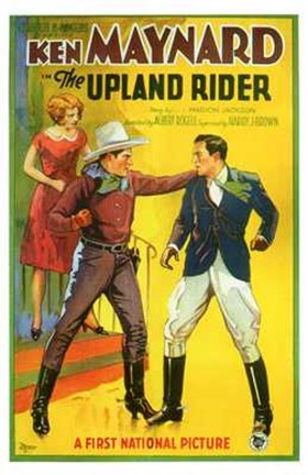 Framed Upland Rider Print