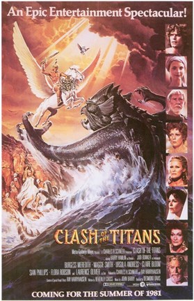 Framed Clash of the Titans, c.1981 - style C Print