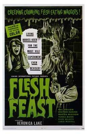 Framed Flesh Feast Print