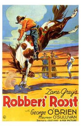 Framed Robber&#39;s Roost Print