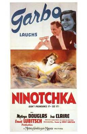 Framed Ninotchka Douglas Claire Print