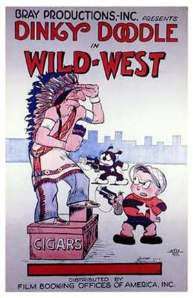 Framed Wild West Print