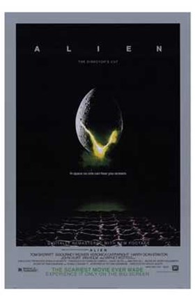 Framed Alien: the Director&#39;s Cut Print