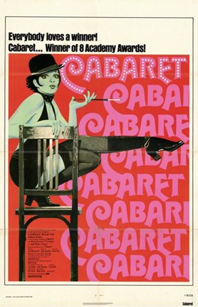 Framed Cabaret Everybody Loves a Winner Print