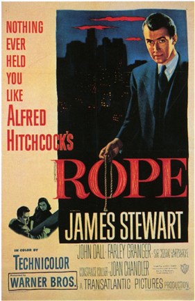 Framed Rope - James Stewart Print