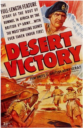 Framed Desert Victory Print