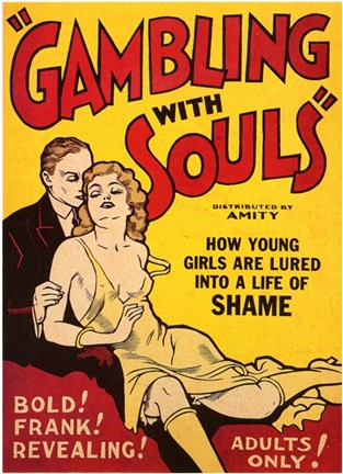 Framed Gambling with Souls Print
