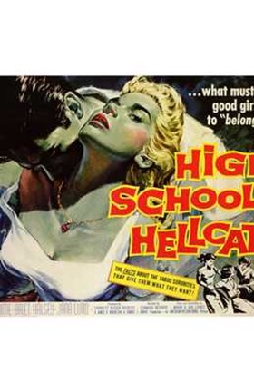 Framed High School Hellcats Print