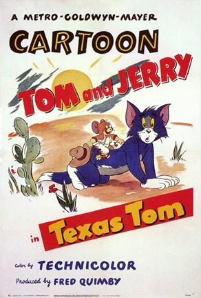 Framed Texas Tom Print