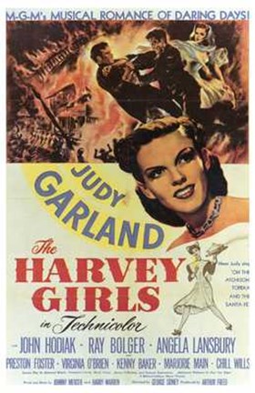 Framed Harvey Girls Print