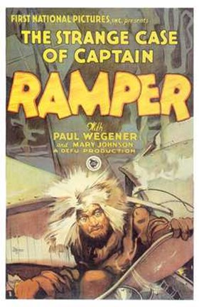 Framed Strange Case of Captain Ramper Print