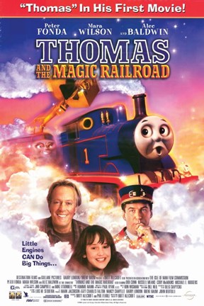 Framed Thomas and the Magic Railroad Movie Print