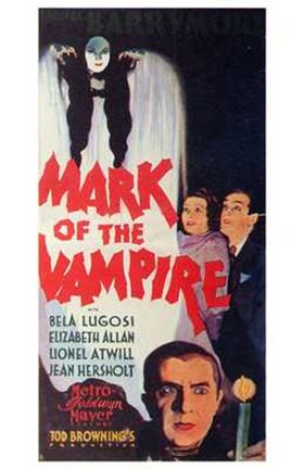 Framed Mark of the Vampire - Scene Print